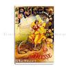 retro CRESCENT CYCLES Circa  Dashing Woman Cyclist CYCLES RUDGE Metal Wall Mural Personalized Tin Sign Poster