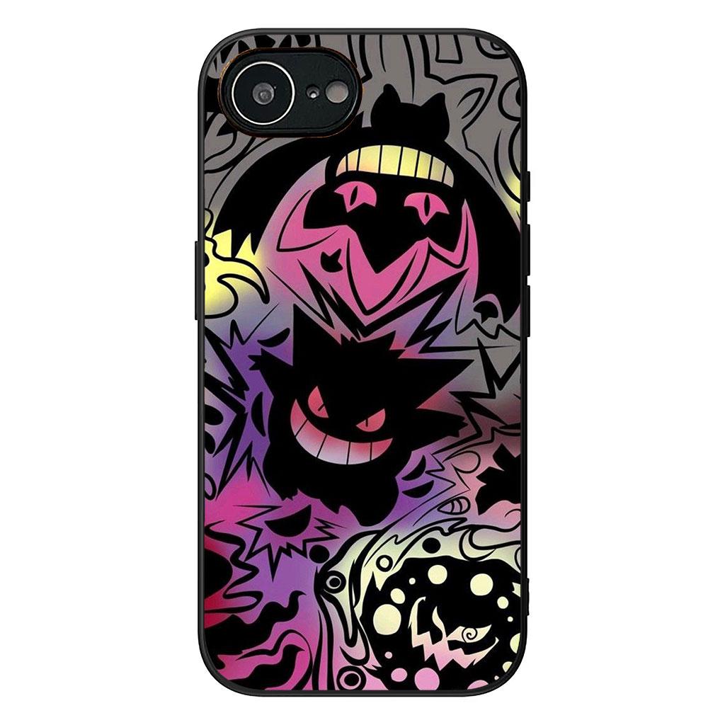 for Samsung Galaxy A25 A37 A57 A12 A14 A50 A51 A70 A71 A72 A21S A04 M15 Note 20 9 8 10 Case P-Pikachus GO Gengar P-Pokemons