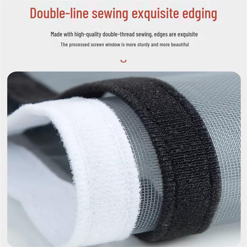 Самоклеящаяся нано-сетка от комаров без пробивания для окон