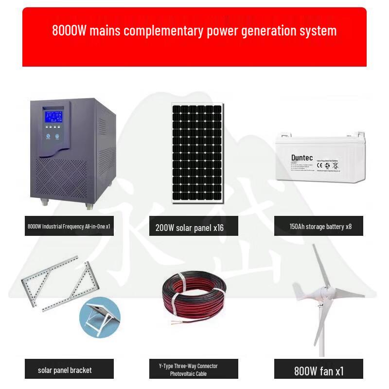 Yongdai Solar & Wind Hybrid Power System