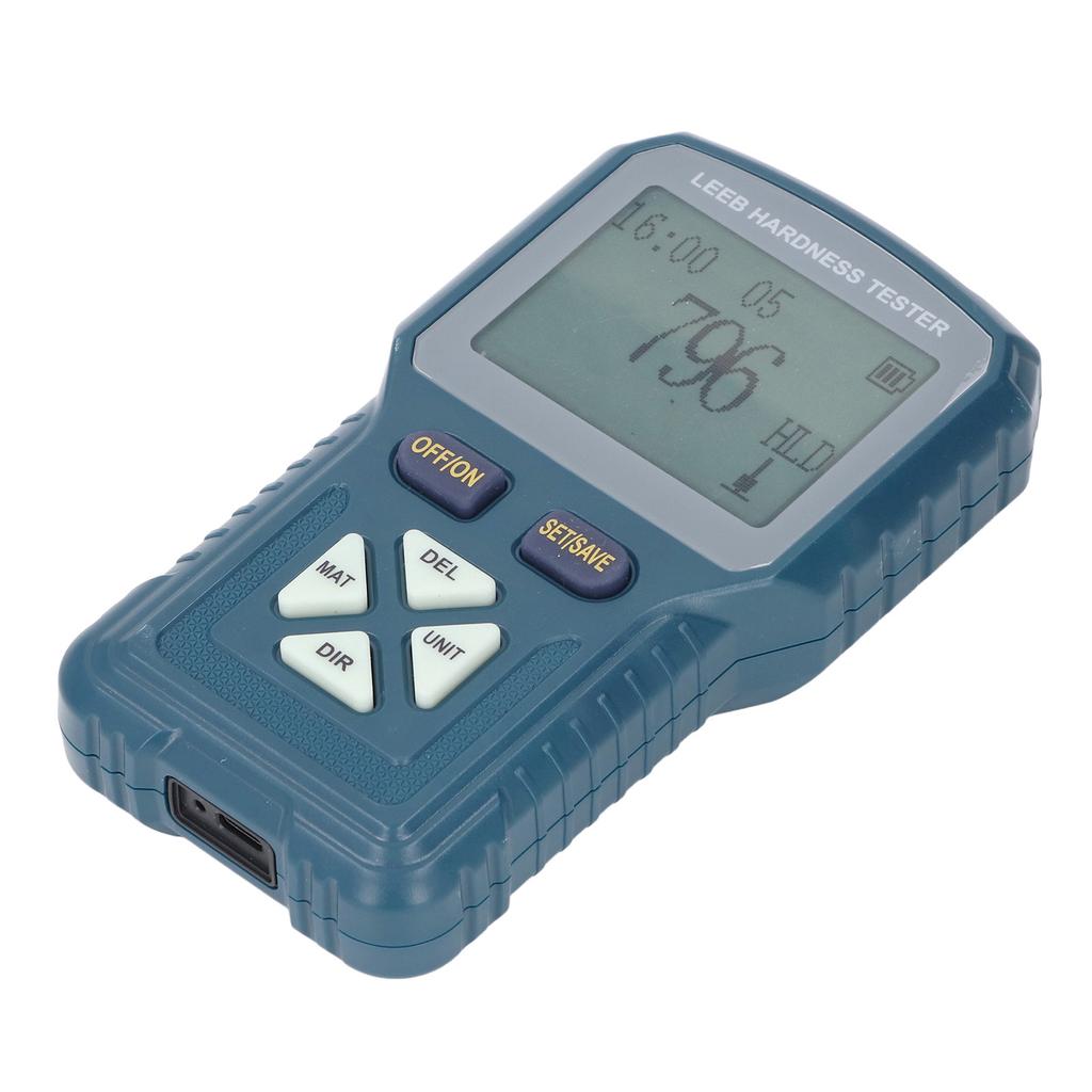 Измеритель твердости металла Высокоточный цифровой портативный твердомер для стали, меди, латуни, чугуна