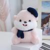 Plush Hamster Keychain With Pp Cotton Filling For Bag Decor And Gift