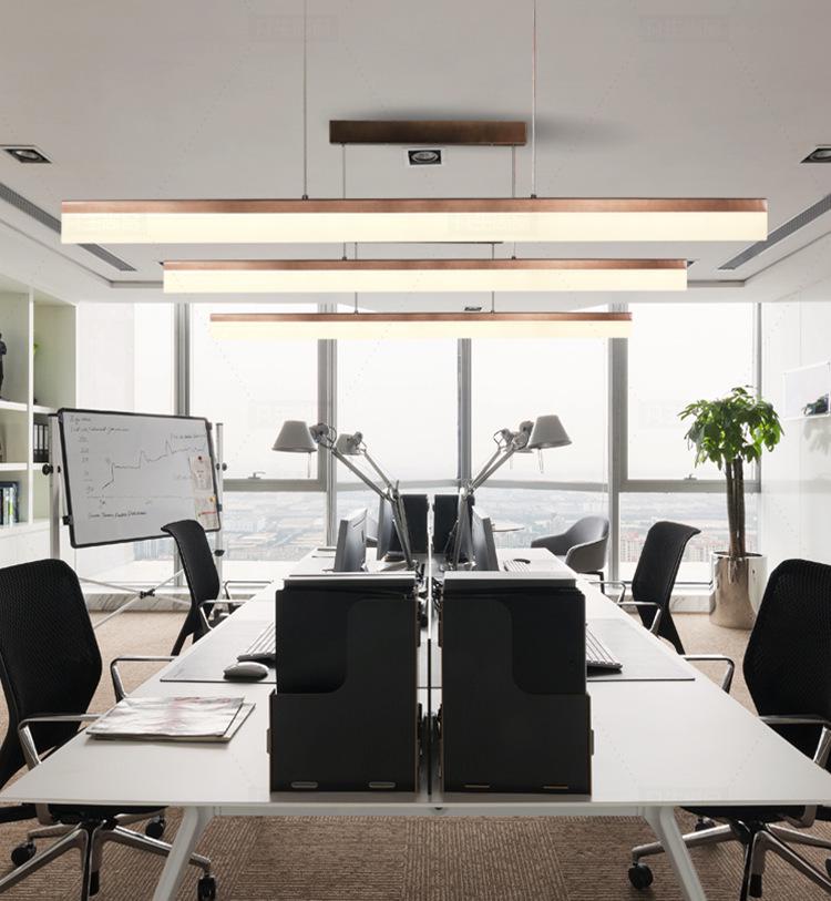 Акриловый линейный светодиодный стыковочный подвесной светильник для барной стойки