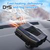 Автомобильный обогреватель 12 В 150 Вт, быстрая разморозка, удаление снега, электрический внутренний обогреватель для зимнего вождения, очистка запотевших окон
