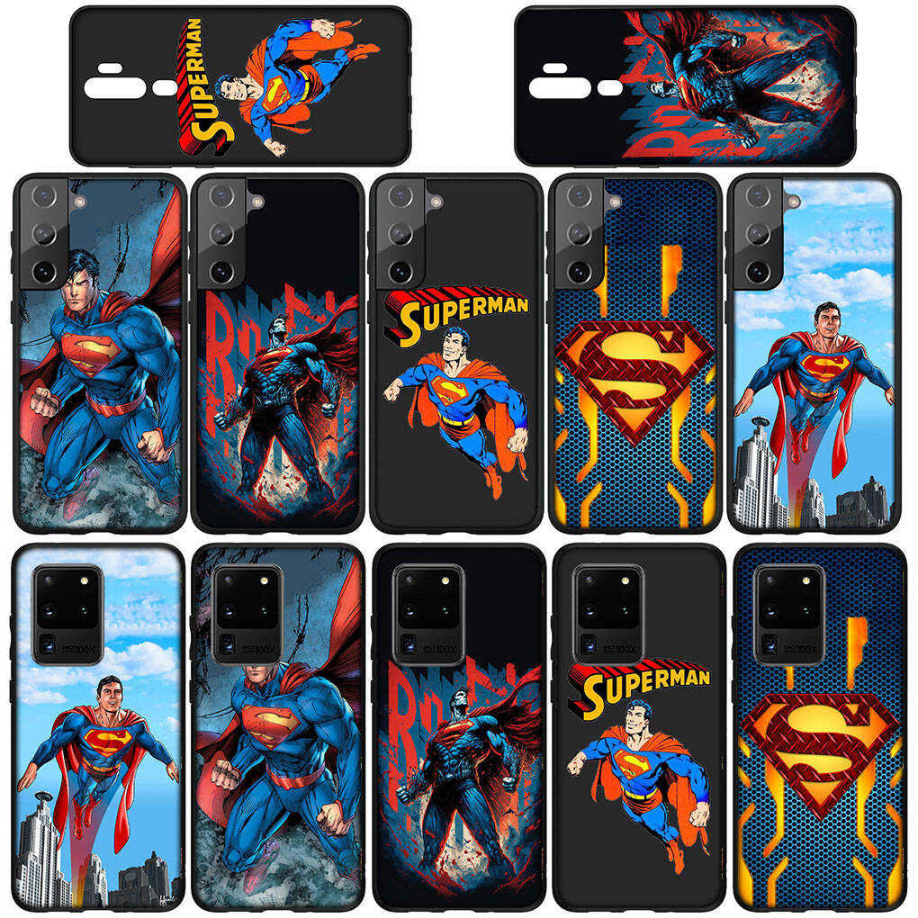 for Samsung Galaxy S25 S24 S23 S22 Ultra FE Plus A17 A37 A57 A56 A55 A06 A16 A15 A36 A26 A35 A05 A25 A54 Phone Case Poster Super Hero Supermans Man
