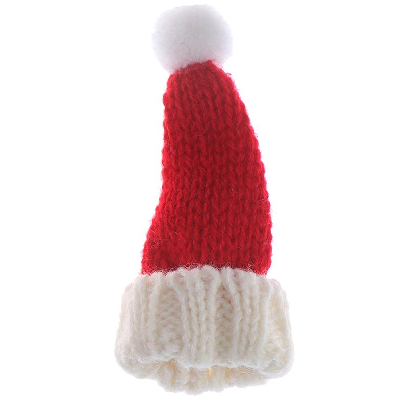 1:6 1:12 Dollhouse Miniature Christmas Hat Scarf Dollhouse Accessories Xmas Gift