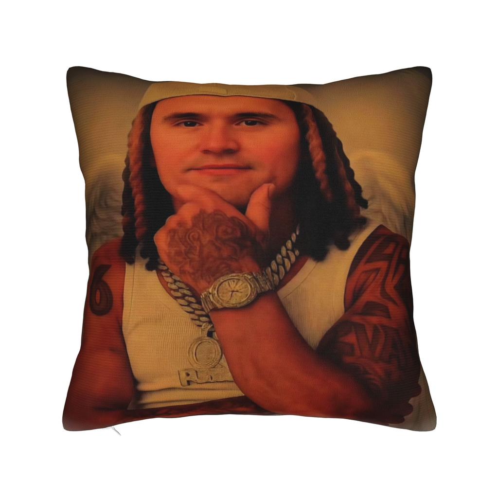 Charlie Kirk Miner Pillow Case  Comfy Pillow Cover For Sofa Car Home Decor Funny Cushion Cover