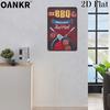 Vintage Art Food Poster Metal Tin Sign Bbq Fresh Cooked Best Meat Metal Signs for Pub Bar Restaurant Wall Decor Plaque