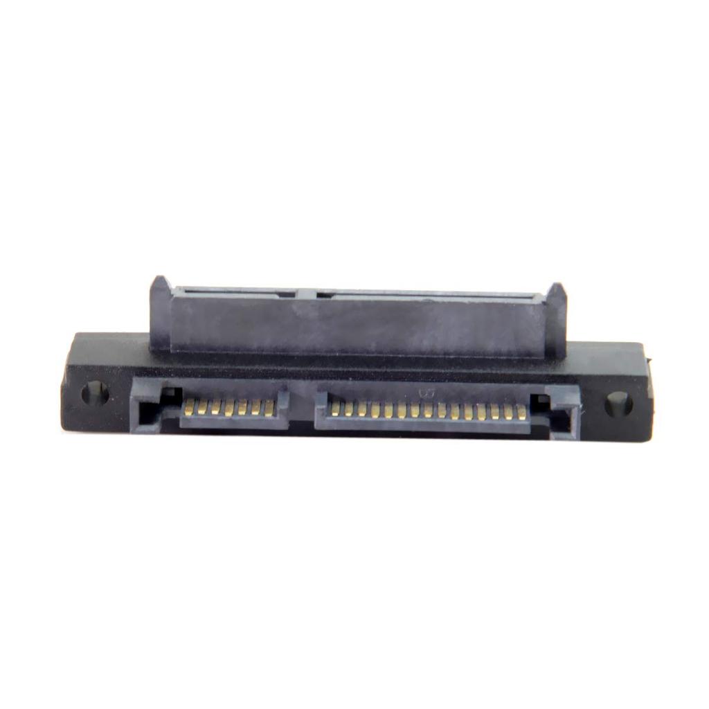 chenyang SATA 22Pin Male to Female 90 Degree UP Angled Gender Changer Connector Adapter for 2.5/3.5" Hard Disk Drive