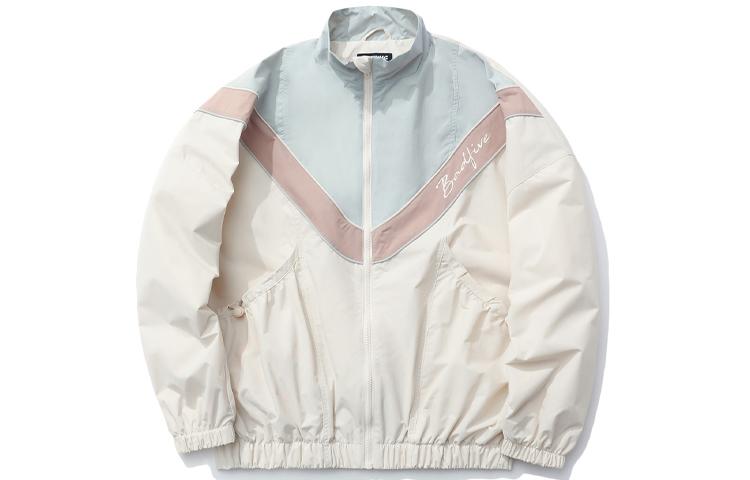 Li Ning Женская куртка Badfive цвет Яичный ликер Серый AFDR034-3