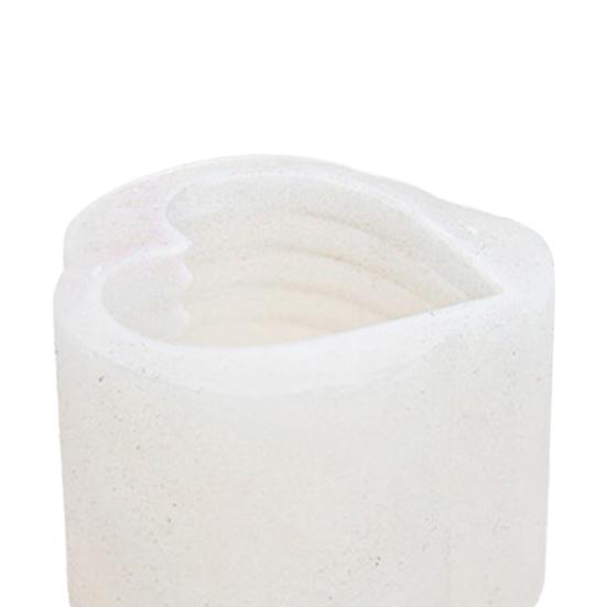 3D Сердце свечи Форма Силиконовая форма Сердце любви с прозрачной текстурой День святого Валентина эпоксидная смола художественные поделки для шоколадного торта мыло свечи изготовление