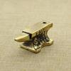 1pcs Brass Antique Old Chopping Block Folk Old Items Desktop Ornament Home Decorations Keychain Pendant Car Ornaments Unisex Home Decor Items