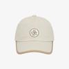 CITYBREEZE Circle Logo Trimming Ball Cap_BEIGE