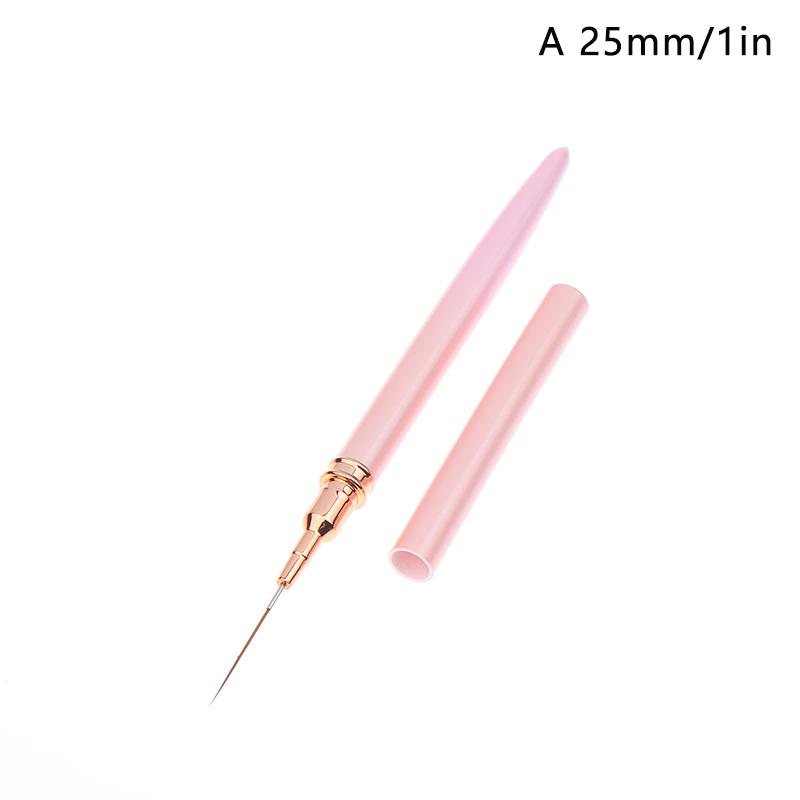 1/5 шт. Профессиональные кисти для дизайна ногтей, кисти для прорисовки линий, инструмент, ультратонкие кисти для рисования деталей, кисти для рисования, ручки для маникюра, инструменты
