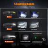 USB Rechargeable LED Sensor Headlamp XPE+COB Headlight Led Head Torch Camping Search Light Head Flashlight for Fishing Lantern