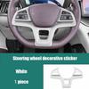Для BYD Sealion 6 Seal U Song Plus DM-i EV 2024 2025 Декоративная наклейка-рамка на руль Модификация интерьера