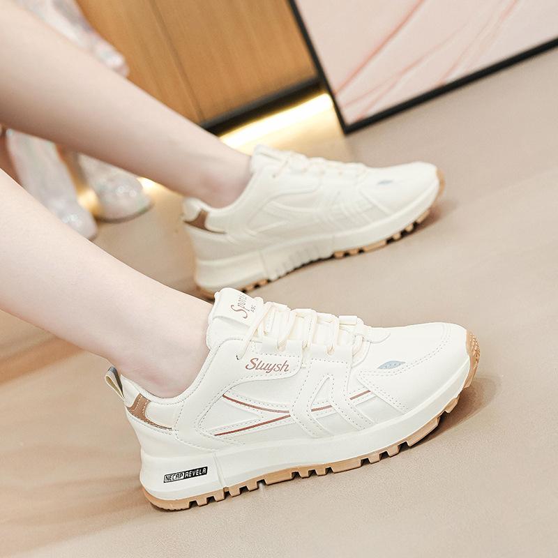 Autumn student sports running shoes ins new Forrest Gump shoes casual thick soles increase tide A