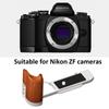 For Nikon ZF Camera Quick Release Plate L-Shape Camera Grip Wooden Stabiliser Vertical Shooting Bracket