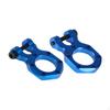 2 Pieces RC Car Tow Hook Horseshoe Buckle Aluminum Alloy for 1/10 Scale Crawler Truck Upgrade