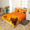 Thanksgiving Day Decorative Bedding Set 3-piece Suitable For Girls And Boys Children's Room Decoration Türkiye Autumn Pumpkin