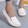Fashion Women Flats Genuine Leather Casual Shoes Woman Moccasins Women's Loafers Nurse Shoe Slip On Shoes Women Plus Size Ballerinas