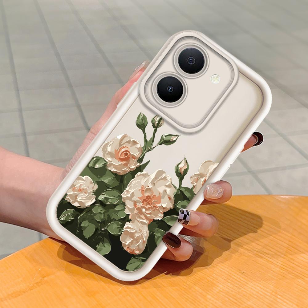 Мягкий силиконовый квадратный чехол с рисунком лестницы для телефона, полное покрытие, противоударный защитный резиновый чехол для камеры для Vivo