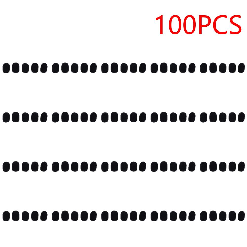 Soft Elastic Sponge Microphone Head Cover for Headset Collar Mic Headset Microphone Mic Cover