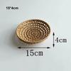 Hardness Rattan Wicker Woven Serving Baskets Rattan Basket  Restaurant Serving Tabletop Display