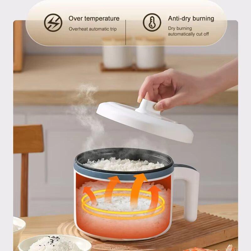 1.7L Electric Rice Cooker Single Double Layer 220V Multi Cooker Non-Stick Smart Mechanical MultiCooker Steamed Rice Pot For Home