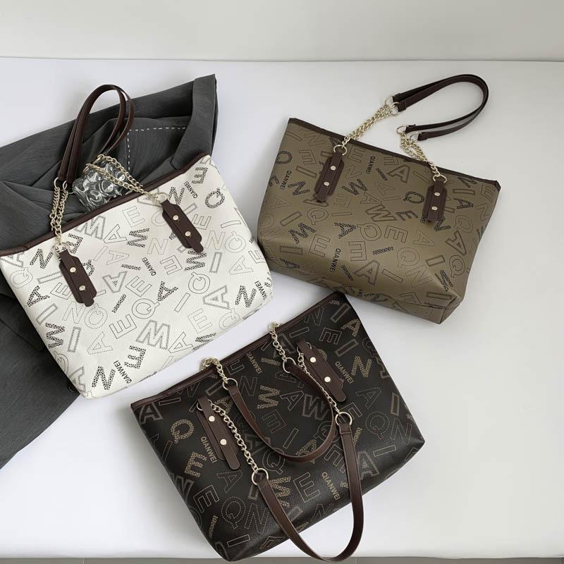 Новые высококачественные женские сумки, модные легкие роскошные сумки через плечо, вместительные сумки-шопперы в стиле ретро, легкие роскошные сумки-тоут
