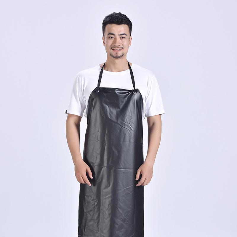 Фартуки из композитной ткани Оксфорд черного и красного цвета, водонепроницаемые, маслостойкие, кислото- и щелочестойкие, защитные принадлежности из ПВХ, новые