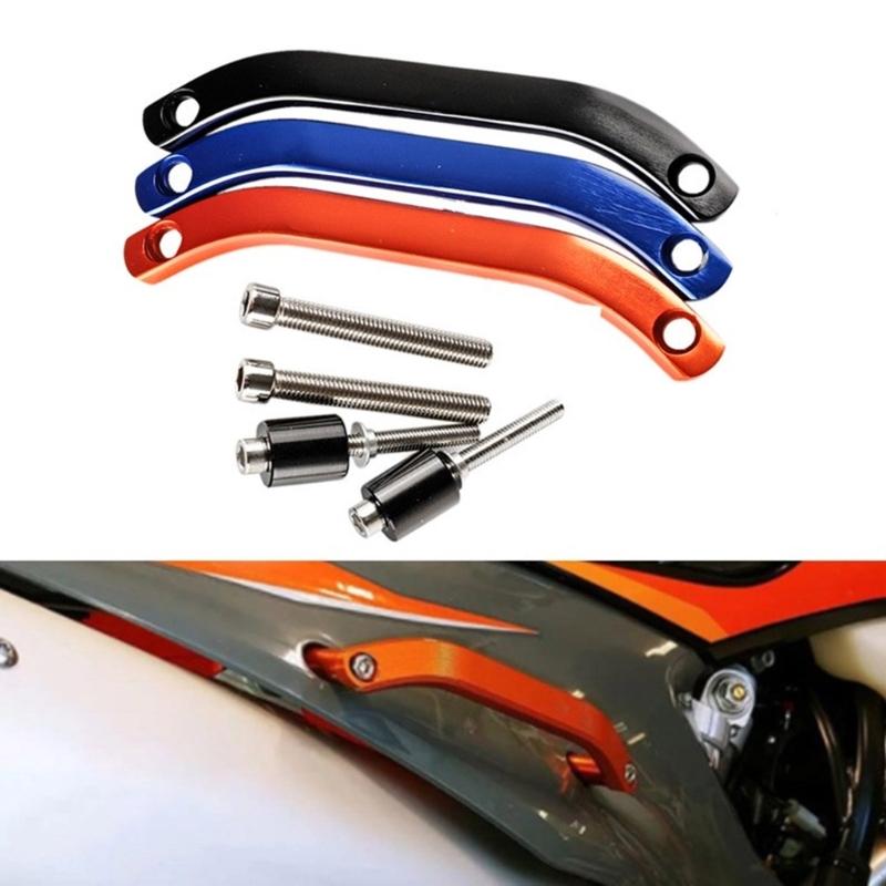 Motorcycle Rear Lift Grab Handle Lever Aluminum Replacement Rear Seats Rail Kit Grab Handle Hand Grips