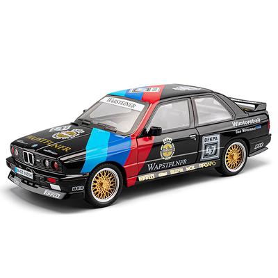 Масштаб 1/24 BMW M3 E30 1988 Track Edition литая модель из сплава со звуком и светом модель автомобиля украшение для дисплея подарок для парня