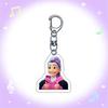 Брелок Охотник на ведьм Yousheng Акриловый Аниме Подвеска Держатель Яркое Выражение Персонажа Брелок Аксессуар для Сумки