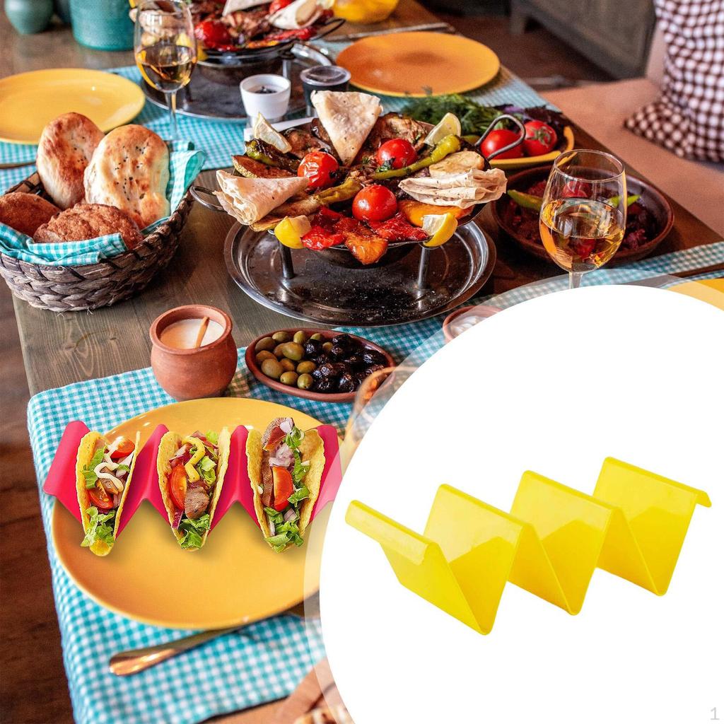 Мексиканская подставка для тако, подставка для еды, компактная многоцелевая подставка для роллов для