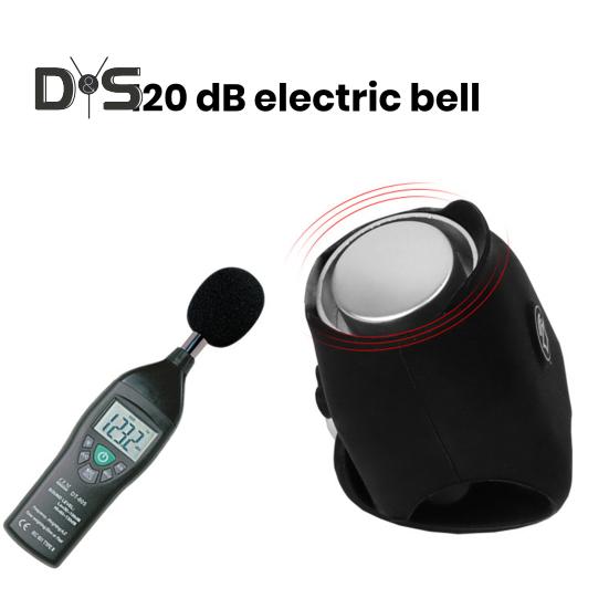 Электрический велосипедный гудок 120 дБ громкий звук водонепроницаемый питание от батареи водонепроницаемый горный велосипед шоссейный горный велосипед руль сигнальный звонок аксессуары для велосипеда