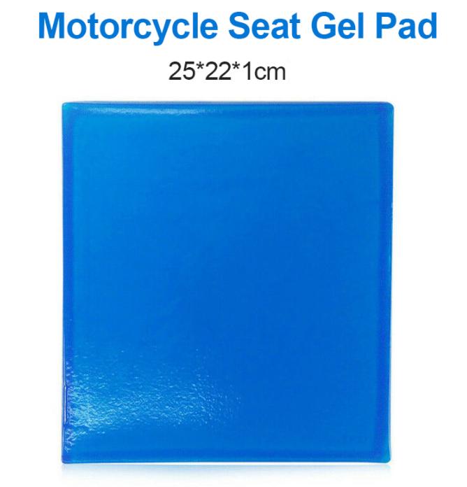 Гелевая подушка для сиденья мотоцикла, эластичная гелевая подушка, удобная амортизация, мягкий, прохладный коврик для седла мотоцикла, детали для мотоцикла