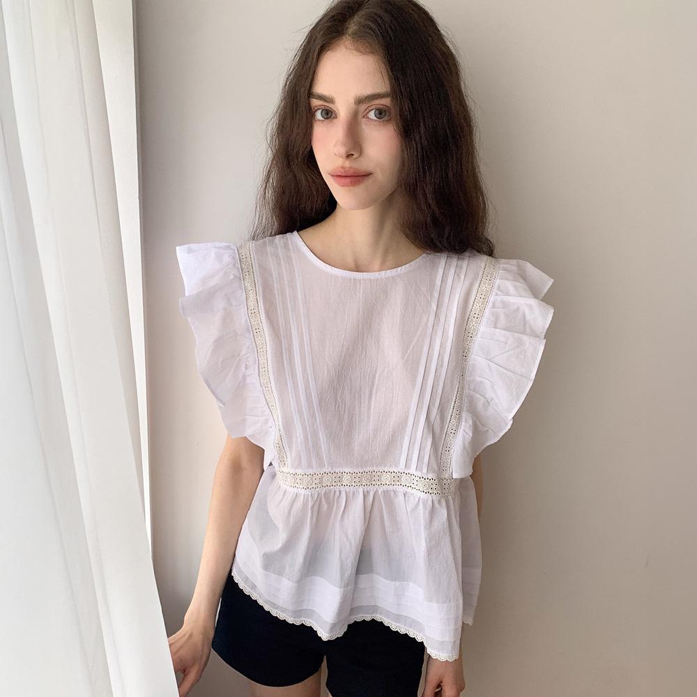 Блузка Lilisu Rose / Белая
