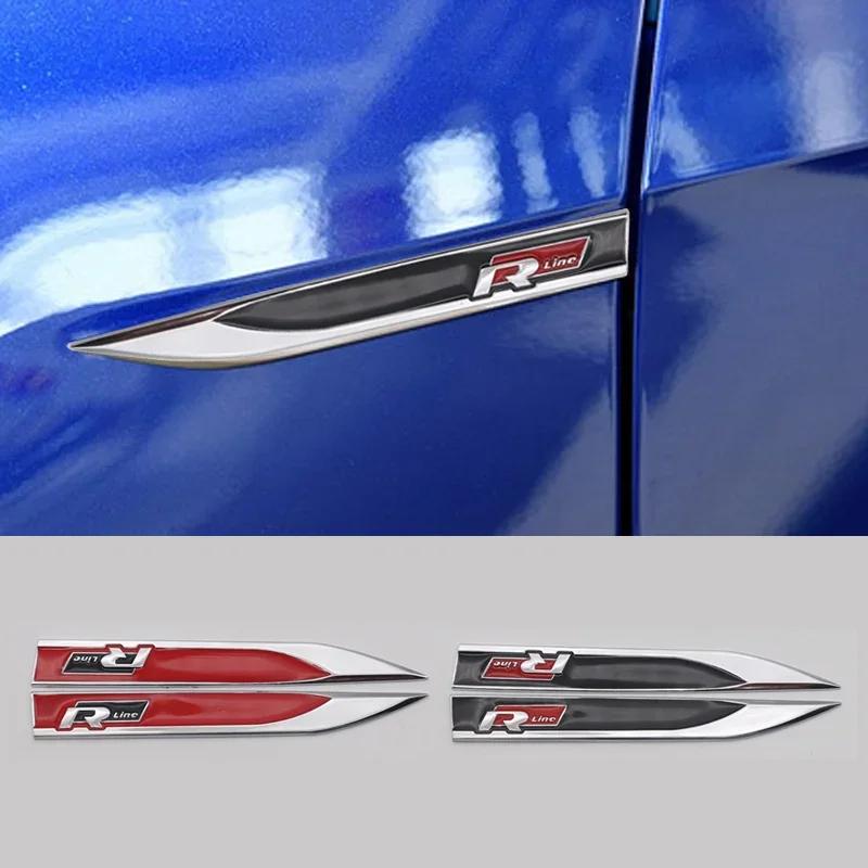 BQB1 2025 Hot New 3D Metal Side Wing Badge Emblem Fender for Volkswagen Golf 7 MK6 JETTA POLO Tiguan Accessories Car Styling QS8 knuz4
