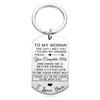 Engraved Stainless Custom Steel Keychain Thoughtful Reminder For Loved Ones On Special Occasions