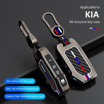 Чехол для автомобильного ключа Сумка для ключей Оболочка Брелок Для Kia Sportage Kia Ray Sorento Soul Telluride Cerato K5 K8 Автомобильные аксессуары