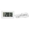 Portable Fish Tank Digital Thermometer Aquarium Temperature Gauge Monitor with Probe