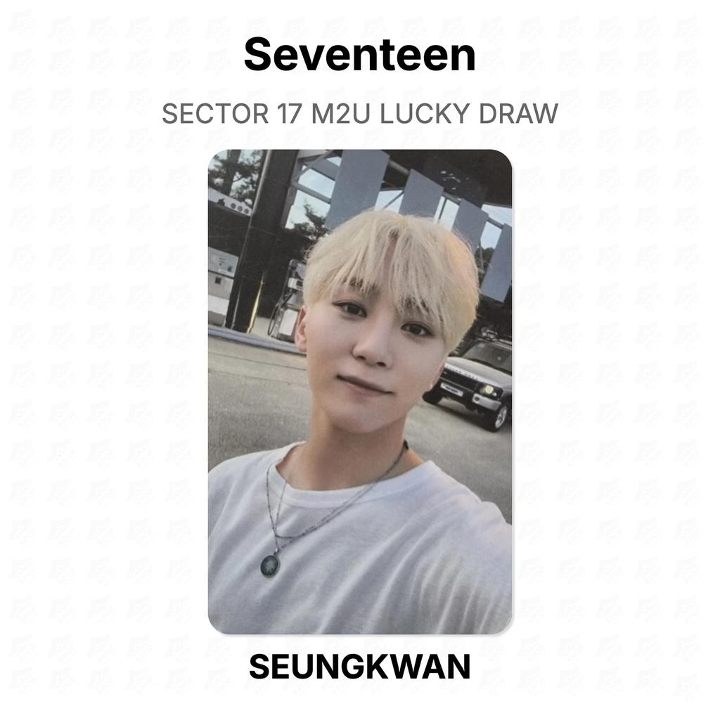 Seventeen СЕКТОР 17 M2U Розыгрыш Официальная фотокарточка