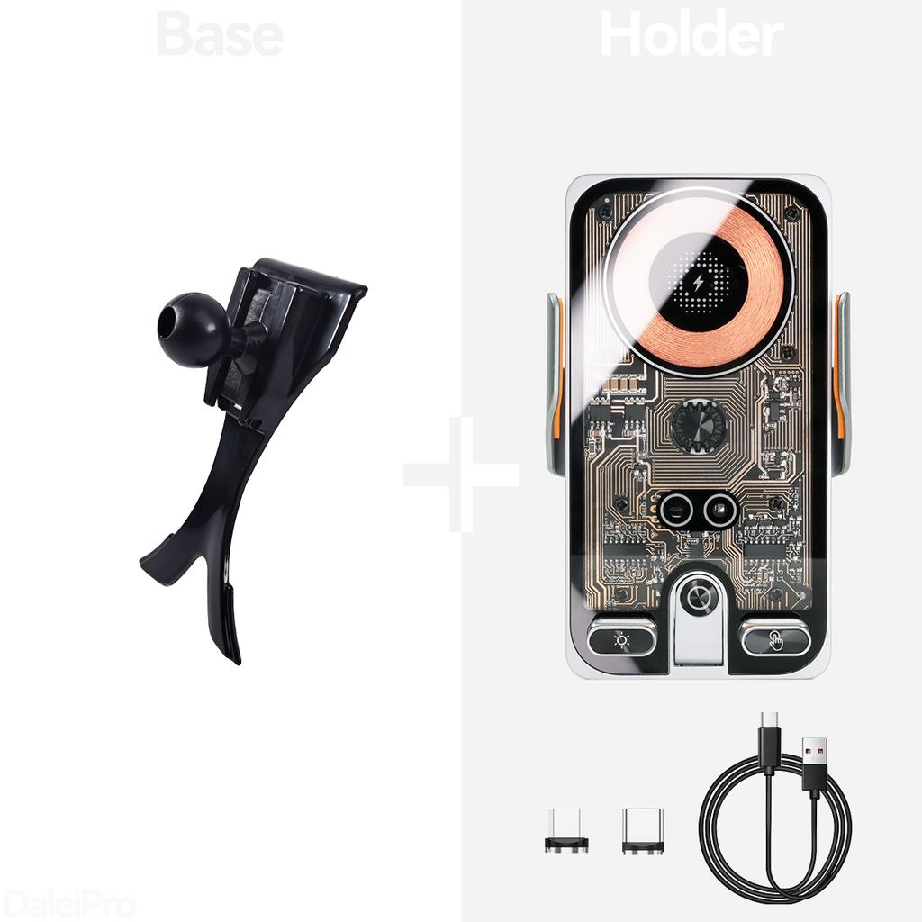 For 2013-2019 Mercedes Benz CLA C117 Car Phone Holder Wireless Charger Magsafe Holder Auto Clamping Strong Magnet Accessories