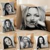 K-Kate M-Moss Чехол для подушки-подушки Мягкий Плюшевый Двусторонний Печатный Декоративный Подарок для Дивана