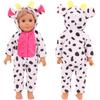 18-Inch American Doll Clothes: Cute Animal Hooded Robe Pajamas (43cm)