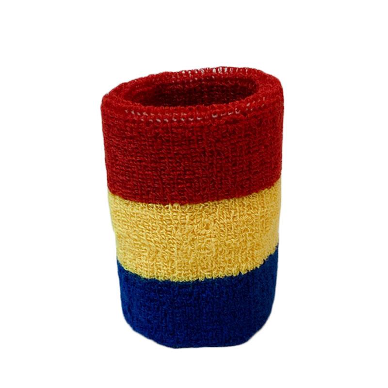 1 шт., полосатый теннисный браслет, спортивный браслет на запястье, баскетбольное полотенце, хлопковая толстовка для бега, фитнеса, защита запястья