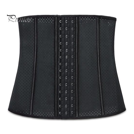 Breathable Sports Abdominal Belt Fashionable Versatile Adjustable with 9 Steel Bones Waistband for Body Shaping