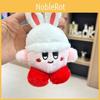 Plush Doll Kirby Keychain Stuffed Animal Adorable Gift Car Accessory Decoration