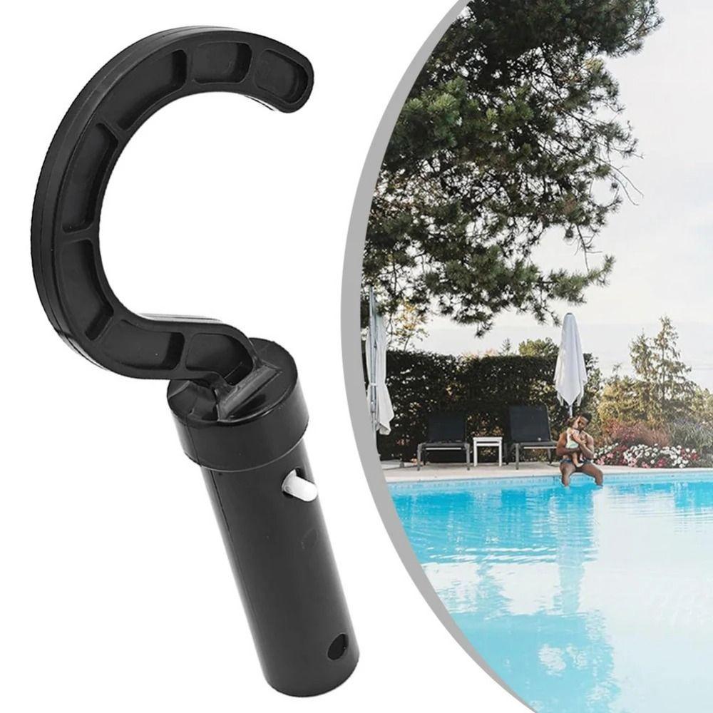 Black Accessories Hook Telescopic Poles Swimming Pool Hooks New Pool Robot Hook